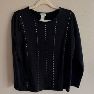 Lifestyle Size M Studded Long Sleeve Shirt